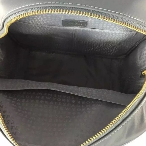 🔽 Kate spade LARGE Bradley Wilson backpack grey - Picture 7 of 8